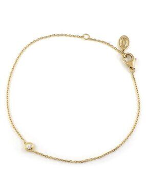Cartier Bracelet Dame Les XS Diamants Legers 1 Point Diamond 18K Yellow Gold